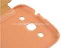 Чехол для Samsung Galaxy S3 (i9300) Optima Booktype Case, цвет orange (op-gs3bt-or)