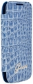 Чехол для Samsung Galaxy S4 mini (i9190) Guess Booktype Cover, цвет Blue (GUBBS4MCRN)