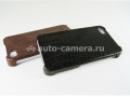 Чехол на заднюю крышку для iPhone 4 и 4S Optima Croc/Lizard series, цвет Bronze