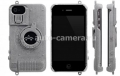 Чехол на заднюю крышку iPhone 4 и iPhone 4S FreshFiber Camera, цвет Grey (74231504)