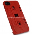 Чехол на заднюю крышку iPhone 4 и iPhone 4S FreshFiber Cassette, цвет Red (74221506)