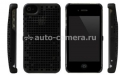 Чехол на заднюю крышку iPhone 4 и iPhone 4S FreshFiber Double Mesh, цвет Graphite (74041501)
