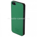 Чехол на заднюю крышку iPhone 5 / 5S Laro Back Safe Cover - Black, цвет зеленый (LR11209)