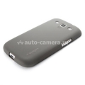 Чехол на заднюю крышку Samsung Galaxy S3 (i9300) SGP Modello Series, цвет серый (SGP09247)