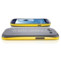 Чехол на заднюю крышку Samsung Galaxy S3 (i9300) SGP Neo Hybrid Lumi Case, цвет Lightning Yellow (SGP09360)
