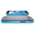 Чехол на заднюю крышку Samsung Galaxy S3 (i9300) SGP Neo Hybrid Lumi Case, цвет Sparkling Blue (SGP09363)
