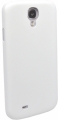 Чехол на заднюю крышку Samsung Galaxy S4 (i9500) iCover Rubber, цвет white (GS4-RF-W)