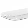 Чехол на заднюю крышку Samsung Galaxy S4 (i9500) PURO Metal Cover, цвет white (SGS4METALWHI)