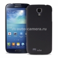 Чехол на заднюю крышку Samsung Galaxy S4 (i9500) PURO Soft Cover, цвет matte black (SGS4SOFTBLK)