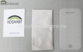 Чехол-накладка для iPhone 4/4S iCover Leather, цвет Black (IP4-LE-BK)