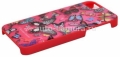 Чехол-накладка для iPhone 5 / 5S Lacroix Butterfly Hard, цвет Pink (CLBPCOVIP5P)