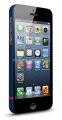 Чехол-накладка для iPhone 5 / 5S Maserati Line series, цвет Blue (MS26265)