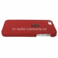 Чехол-накладка для iPhone 5C Ferrari Hard FF-Collection, цвет Red (FEFFHCPMRE)