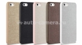 Чехол-накладка для Phone 5 / 5S Ozaki O!coat 0.3+ Canvas case, цвет Pink (OC543PK)