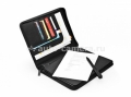 Чехол-папка для iPad 3 и iPad 4 Capdase Folder Case Zip Lapa, цвет black (FCAPIPAD3-LP01)