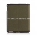 Чехол-подставка для iPad 3 и iPad 4 Macally protective snap-on case, цвет green