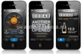 Чехол с открывашкой для бутылок на заднюю крышку iPhone 4 и 4S Intoxicase plus, цвет black