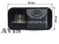CMOS штатная камера заднего вида AVIS AVS312CPR для TOYOTA AVENSIS / COROLLA E12 (2001-2006) (#087)