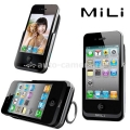Дополнительная батарея для iPhone 4 и 4S MiLi Power Pack 4 3000 mAh, цвет черный (HI-C11)