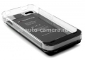 Дополнительная батарея для iPhone 4 и 4S Powerocks Energy Crystal 1800 mAh с обрезиненной окантовкой, цвет black (CS-PR-OA)