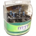 Галогенные лампы H1 100w MTF-Light TITANIUM