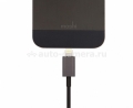 Кабель для iPhone 5 / 5S / 5C, iPad 4 и iPad mini MOSHI USB-Lightning, цвет черный