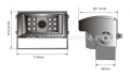 Камера переднего обзора с ИК-подсветкой и авто подогревом AVIS AVS635CPR