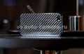 Карбоновый чехол-накладка для iPhone 5 / 5S Carbonium, цвет black (CARBON-IP5S)
