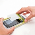 Комплект для самостоятельного наклеивания защитной пленки на экран iPhone 5 / 5S Pure Gear Puretek Roll-on Screen Shield Kit (02-001-01837)