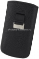 Кожаный чехол для HTC Desire BeyzaCases Retro Super Slim Strap, цвет flo black (BZ18024)