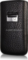 Кожаный чехол для HTC Desire S BeyzaCases Retro Super Slim Strap, цвет flo black (BZ20348)