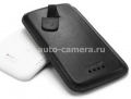 Кожаный чехол для HTC One X SGP Crumena Leather Pouch, цвет black (SGP09077)