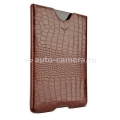 Кожаный чехол для iPad 2 Mapi Sestos Durable Slim Case, цвет croco brown (M-150760)