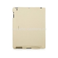 Кожаный чехол для iPad 3 и iPad 4 BeyzaCases Executive Case, White (BZ20355)