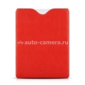 Кожаный чехол для iPad 3 и iPad 4 Beyzacases Zero Series Leather Sleeve, цвет Red (BZ20027)