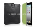Кожаный чехол для iPad 3 и iPad 4 LUXA2 PA3 Leather Folio Case, цвет Black