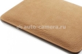 Кожаный чехол для iPad 3 и iPad 4 SGP Leather Case illuzion Sleeve Series Vintage Brown (SGP07636)