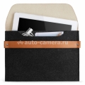 Кожаный чехол для iPad 3, iPad 4 и Samsung Mujjo Envelope Sleeve, цвет brown (MJ-0205)