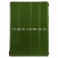 Кожаный чехол для iPad Air Melkco Leather Case Slimme Cover Ver.1, цвет Green LC