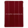 Кожаный чехол для iPad Air Melkco Leather Case Slimme Cover Ver.1, цвет Red LC