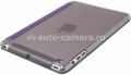 Кожаный чехол для iPad Mini / iPad mini 2 (retina) Uniq Trinite Pansy Magic, цвет purple (PDMLBD-ETRIPUR)