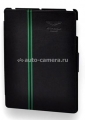 Кожаный чехол для iPad mini и iPad mini Retina Aston Martin Racing back, цвет black (BKIPAM1001A)