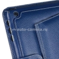 Кожаный чехол для iPad mini Vetti Craft Leather Case Unity Series, цвет blue/ white (Y110104110110)