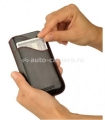 Кожаный чехол для iPhone 4 и 4S BeyzaCases ID Slim, цвет Black (BZ17508)