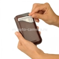 Кожаный чехол для iPhone 4 и 4S BeyzaCases ID Slim, цвет Brown (BZ17515)