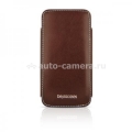 Кожаный чехол для iPhone 4 и 4S BeyzaCases New Pouch, цвет Brown (BZ18185)