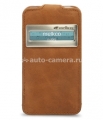 Кожаный чехол для iPhone 4 и 4S Melkco Jacka ID Type (Classic Vintage Brown), цвет коричневый (APIPO4LCJD1BNCV)