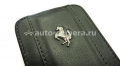 Кожаный чехол для iPhone 4/4S Ferrari Flip, Black (FEFLIP4B)