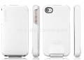 Кожаный чехол для iPhone 4/4S SGP Leather Case Argos Series, White (SGP06829)