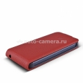 Кожаный чехол для iPhone 5 / 5S Beyza MF-Series Flip, цвет Phoinix Red (BZ25558)